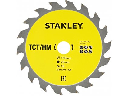 STANLEY pilový kotouč TCT/HM 150x20mm (18Z)