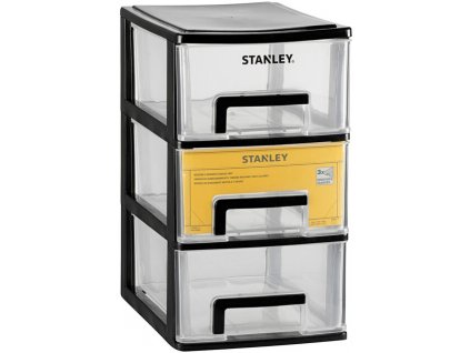 STANLEY STST40711-1 průhledný organizér - 3 přihrádky