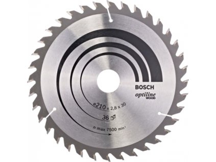 BOSCH Optiline Wood kotouč na dřevo 210x30mm (36Z)