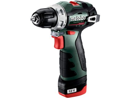 METABO PowerMaxx BS BL (2x2Ah) 12V aku vrtačka s bezuhlíkovým motorem