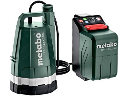 METABO TPF 18 LTX 2200 (verze bez aku) aku ponorné čerpadlo do nádrže