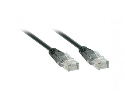 SOLIGHT SSC1115E UTP CAT.5E kabel, RJ45 konektor - RJ45 konektor, sáček, 1,5m