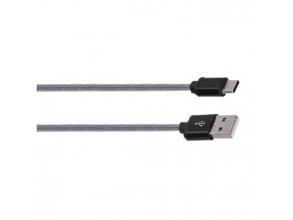 SOLIGHT SSC1601 USB-C kabel, USB 2.0 A konektor - USB-C 3.1 konektor, blistr, 1m