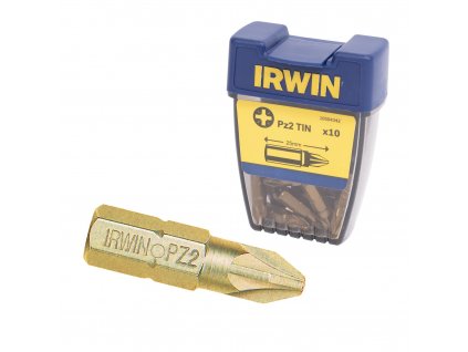 IRWIN Bit 1/4" / 25 mm PZ TIN 1bal/10ks | PZ2