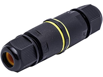 SOLIGHT WW001 kabelová vodotěsná spojka mini, IP68, průměr 5-7,5/5-7,5mm, max 1,0mm2