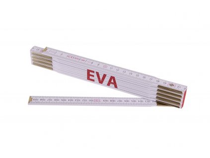 FESTA Metr skládací 2m EVA (PROFI, bílý, dřevo)