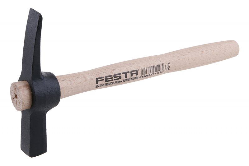 Levně FESTA Kladivo zednické 24mm 30cm násada dřevo