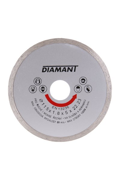 FESTA Kotouč diamantový DIAMANT 115x1,8x22,2mm plný