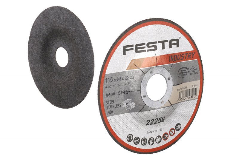 Levně FESTA Kotouč řezný INDUSTRY na kov 115x0,8x22,2mm