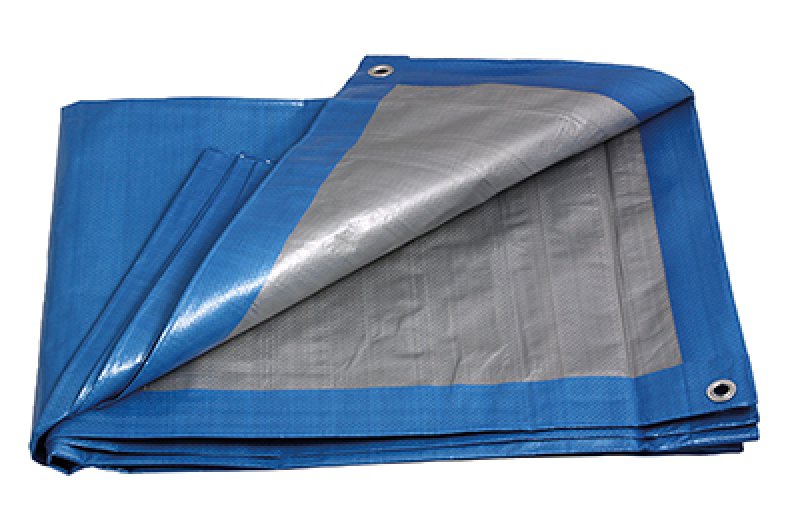 Levně FESTA PE plachta zakrývací PROFI 3x4m 140g/1m2 modro-stříbrná
