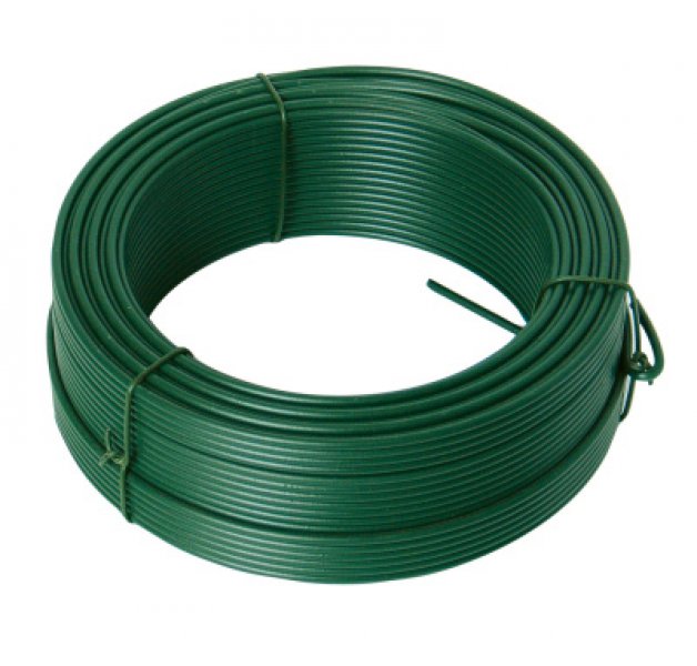 Levně FESTA Napínací drát 2,6mmx52M zelený PVC