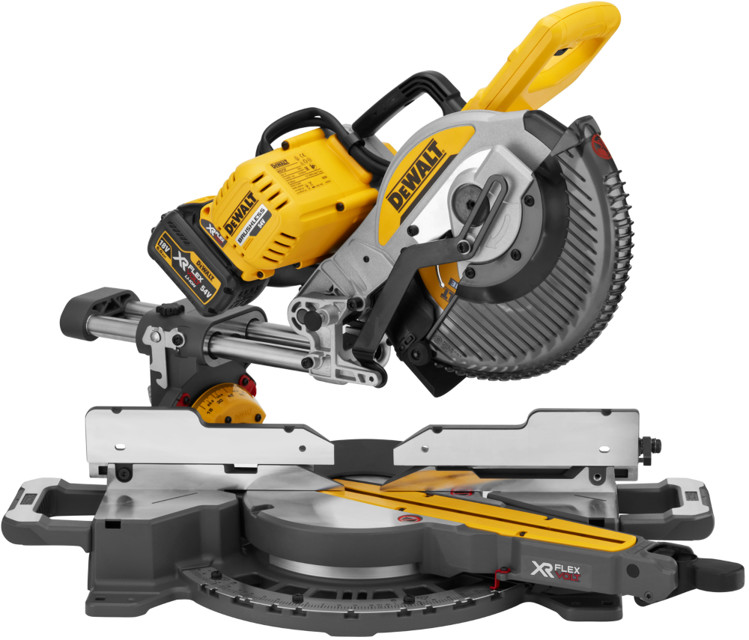 Levně DeWALT DCS727T2 FlexVolt 54V (2x6Ah) 250mm aku pokosová pila