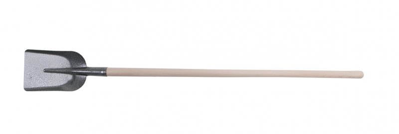 Levně FESTA Lopata úzká kladívkový lak 19x27cm s násadou kolínko