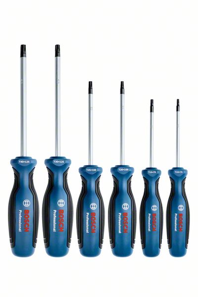 BOSCH sada torx šroubováků 6 ks