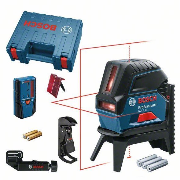 Levně BOSCH GCL 2-50 Kombinovaný laser + LR 6