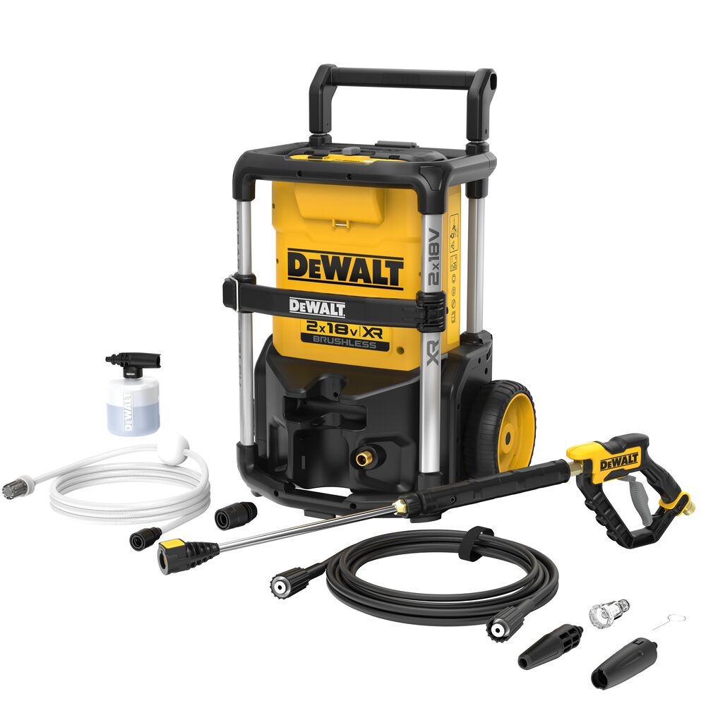 Levně DeWALT DCMPW1600N aku tlaková myčka 18V (bez aku) tlak 70/85/110 bar