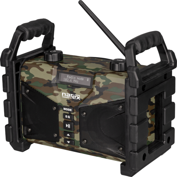 Levně NAREX CBT-02 pracovní rádio Camouflage