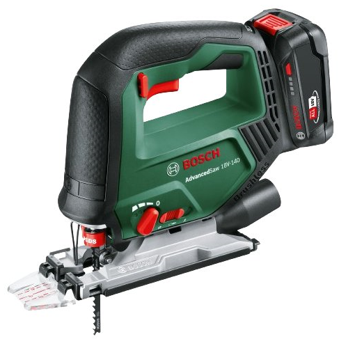 Levně BOSCH AdvancedSaw 18V-140 (verze bez aku) aku kmitací pila Kompletní Battery set | aku 18 V + nabíječka ZDARMA