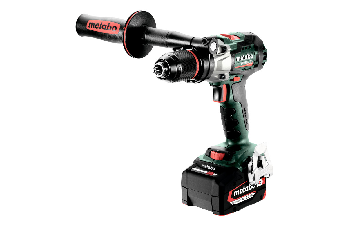 Levně METABO SB 18 LTX BL I 18V (2x5,2Ah) aku příklepová vrtačka