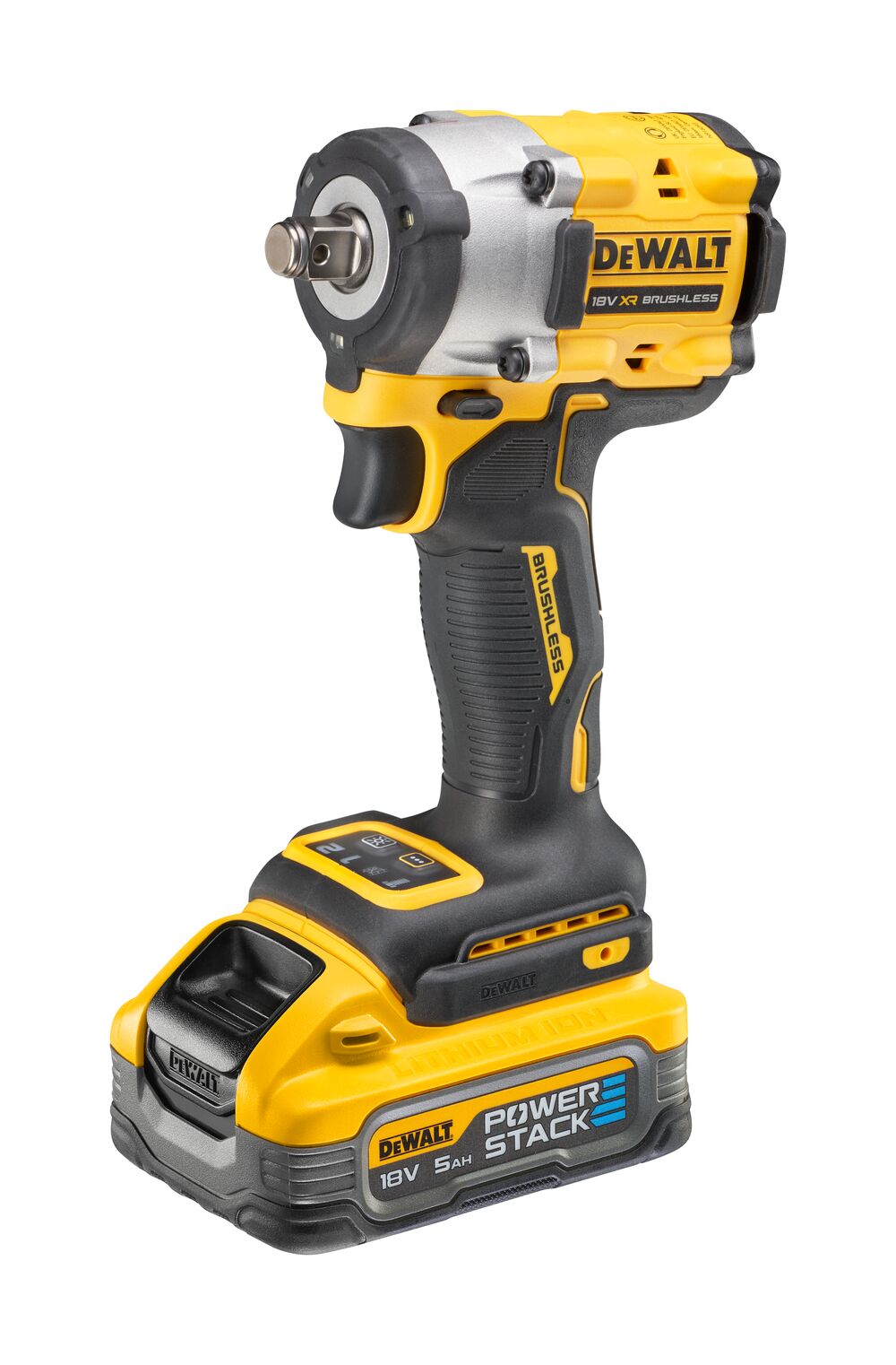 DeWALT DCF921H2T 18V (2x5Ah) rázový utahovák 1/2" s pojistným kroužkem