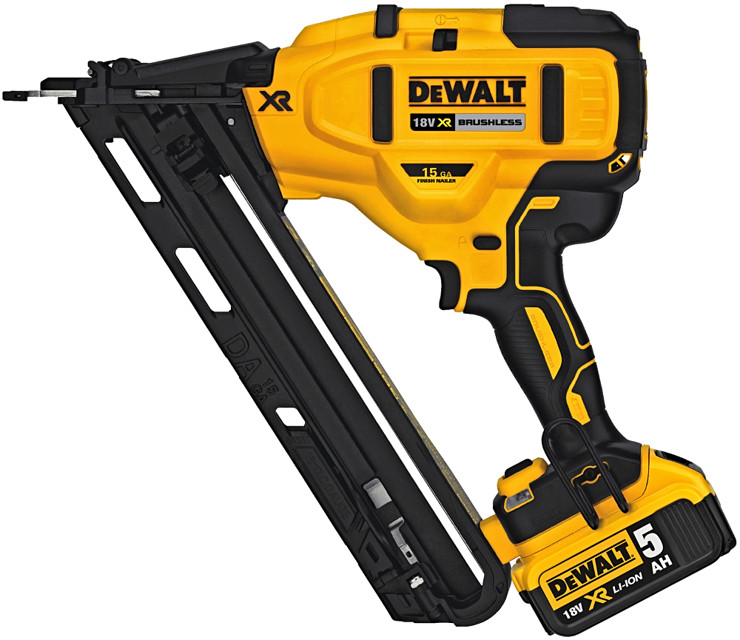 Levně DeWALT DCN650P2 (2x5Ah) aku dokončovací hřebíkovačka