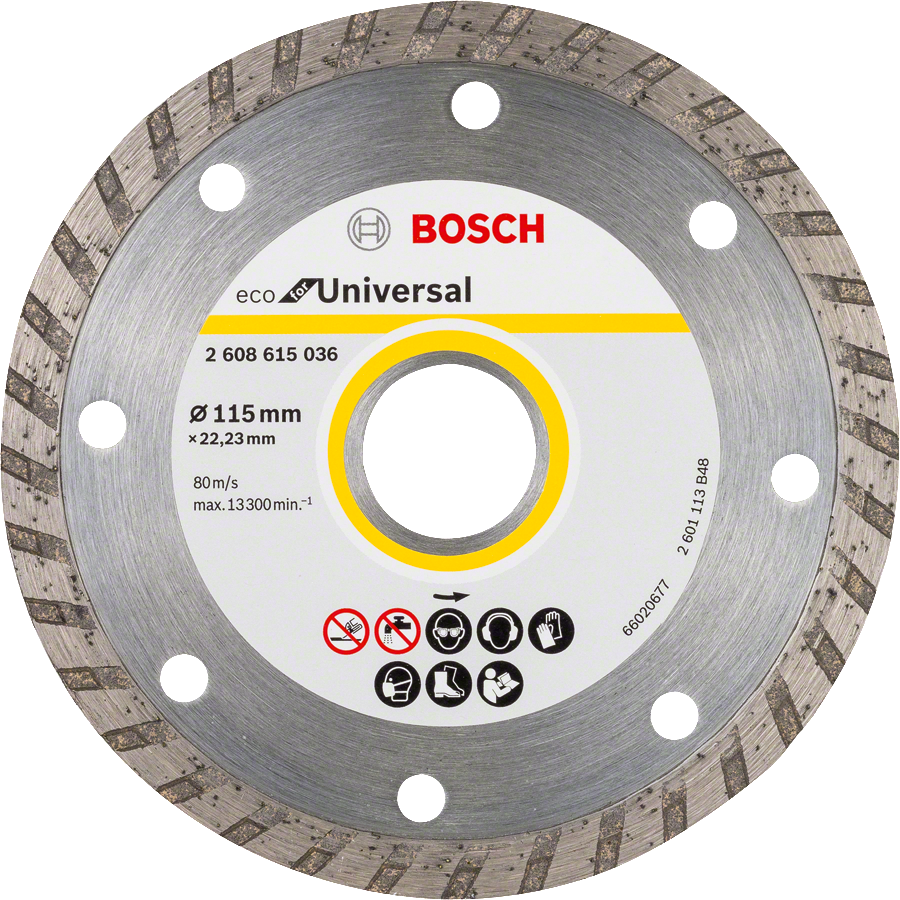 BOSCH DIA kotouč ECO for Universal Turbo 115x22.23mm (2 mm)