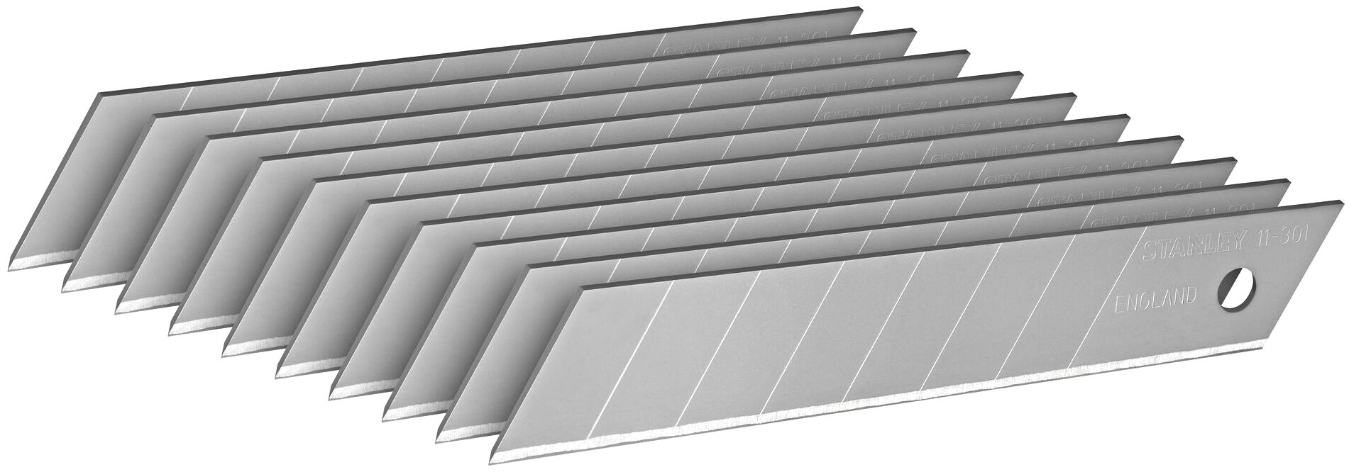 STANLEY 0-11-301 10ks balení 18mm odlamovacích čepelí