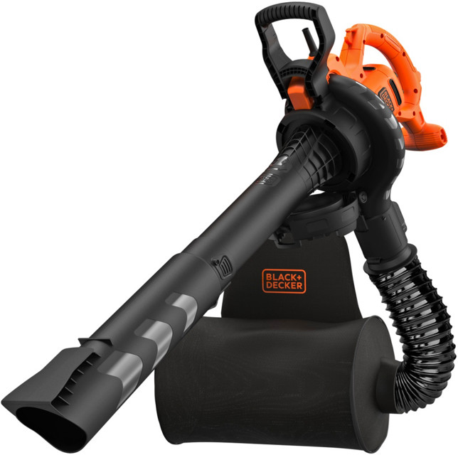 BLACK+DECKER BLACK and DECKER BEBLV290 zahradní vysavač a foukač listí 3v1