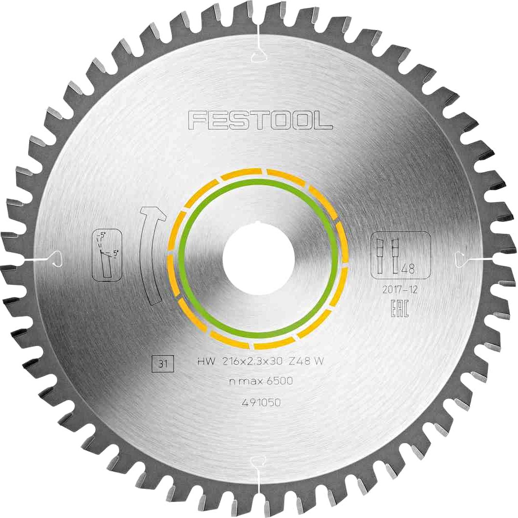 FESTOOL pilový kotouč s jemnými zuby 216x30mm (W48)