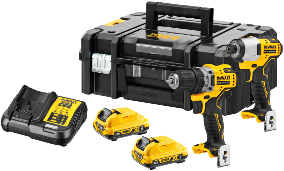 Levně DeWALT DCK2110L2T aku sada DCD701 + DCF801