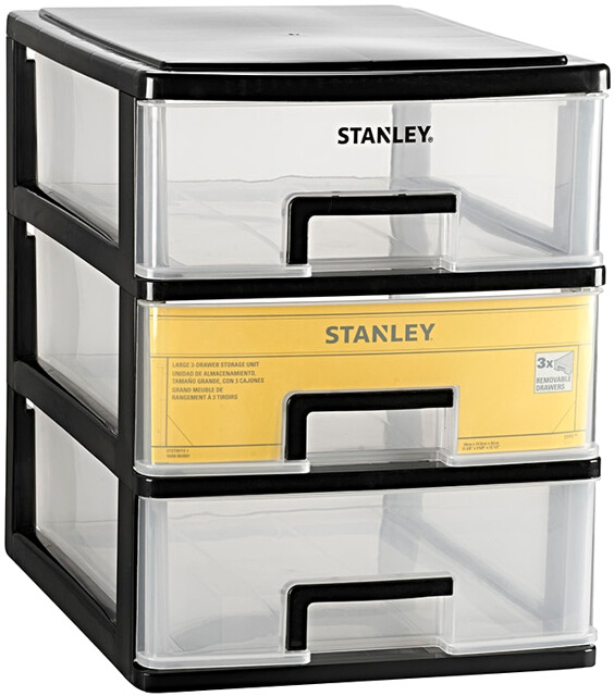 Levně STANLEY STST40710-1 průhledný organizér s boxy na nářadí
