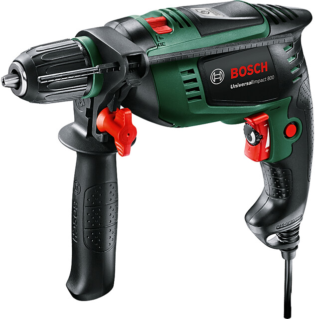 Levně BOSCH UniversalImpact 800 vrtačka s příklepem