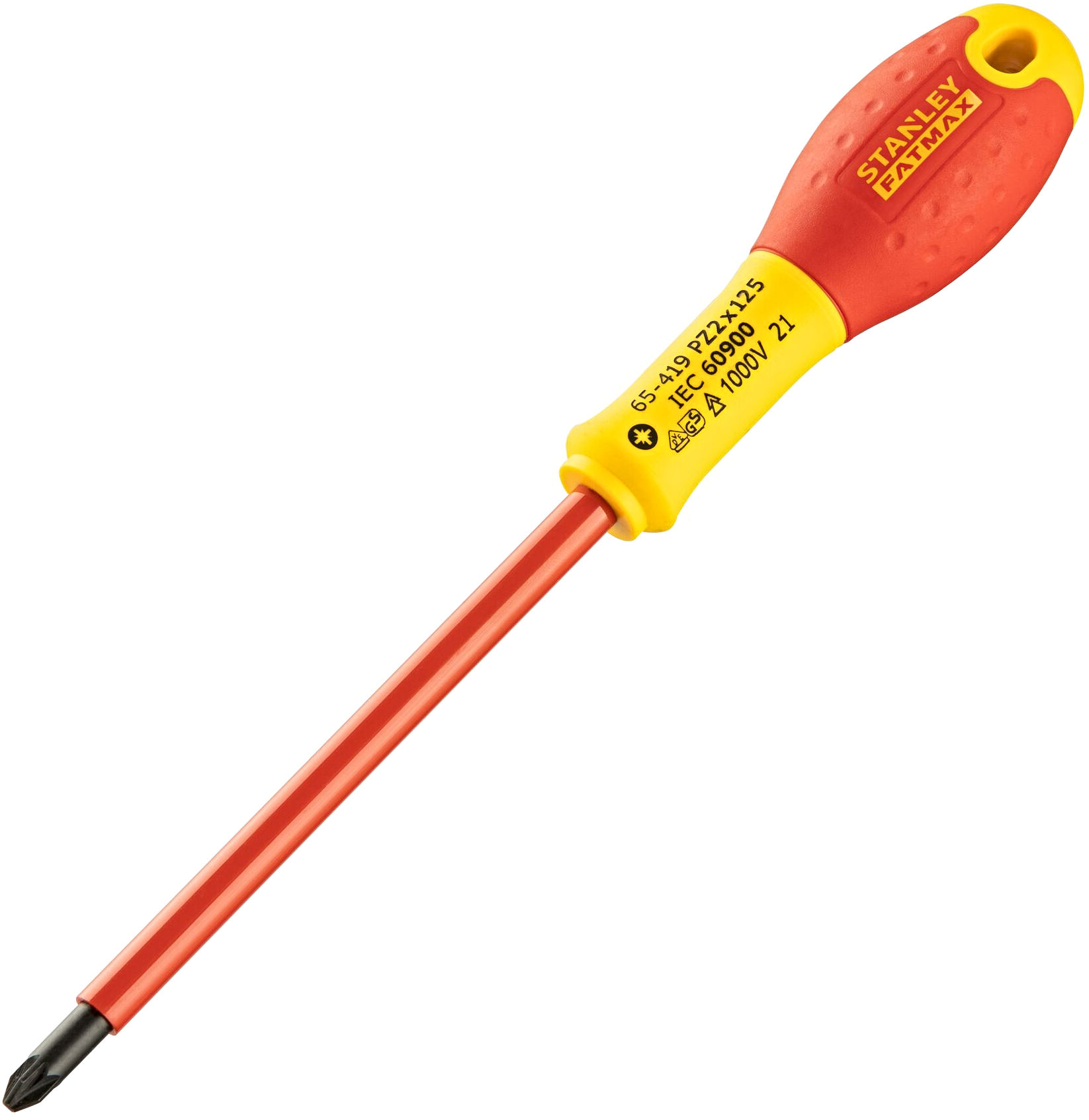 Levně STANLEY 0-65-419 šroubovák pozidriv FatMax izolované PZ2 x 125 mm