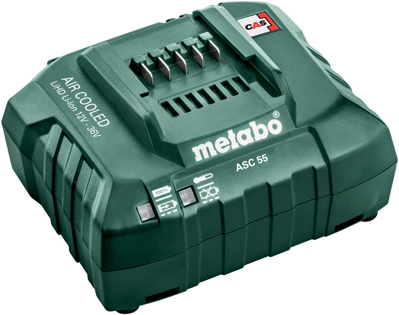 Levně METABO ASC 55 nabíječka pro aku baterie 12 V, 18 V a 36 V (3/4A)