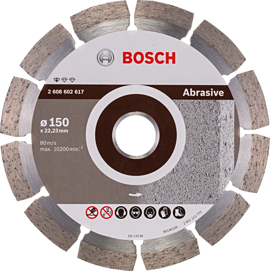 Levně BOSCH DIA kotouč Standart for Abrasive 150mm (22.23/2 mm)