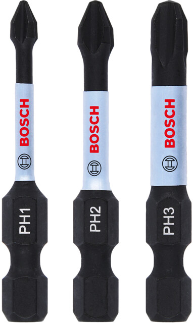 BOSCH sada Impact Control PH1/PH2/PH3 (1/4")