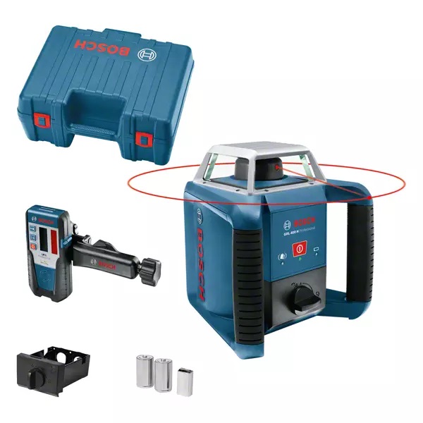 BOSCH GRL 400 H rotační laser s přijímačem