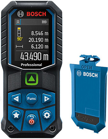 BOSCH GLM 50-27 CG (verze s aku baterií) laserový metr se zeleným paprskem a Bluetooth