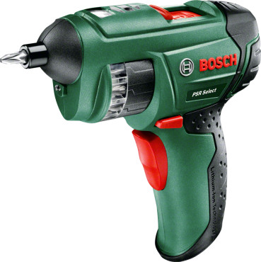 BOSCH PSR Select aku šroubovák + sada bitů (12x)