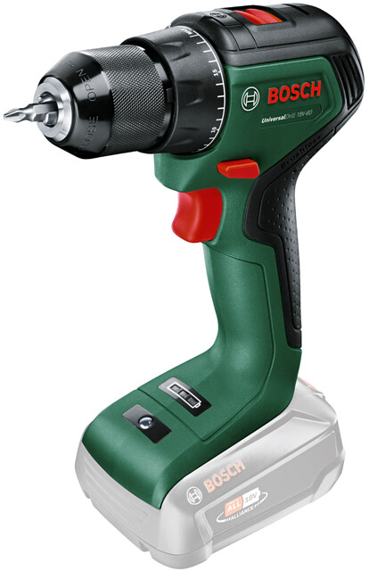 Levně BOSCH UniversalDrill 18V-60 (bez aku) 18V bezuhlíková aku vrtačka Power For ALL / 60 Nm Kompletní Battery set | aku 18 V + nabíječka ZDARMA