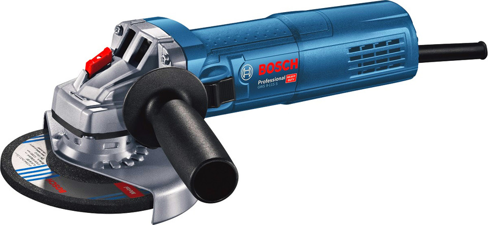 Levně BOSCH GWS 9-115 S úhlová bruska s regulací otáček (900W/115mm)