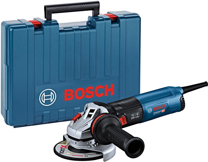 Levně BOSCH GWS 14-125 S (verze s kufrem)