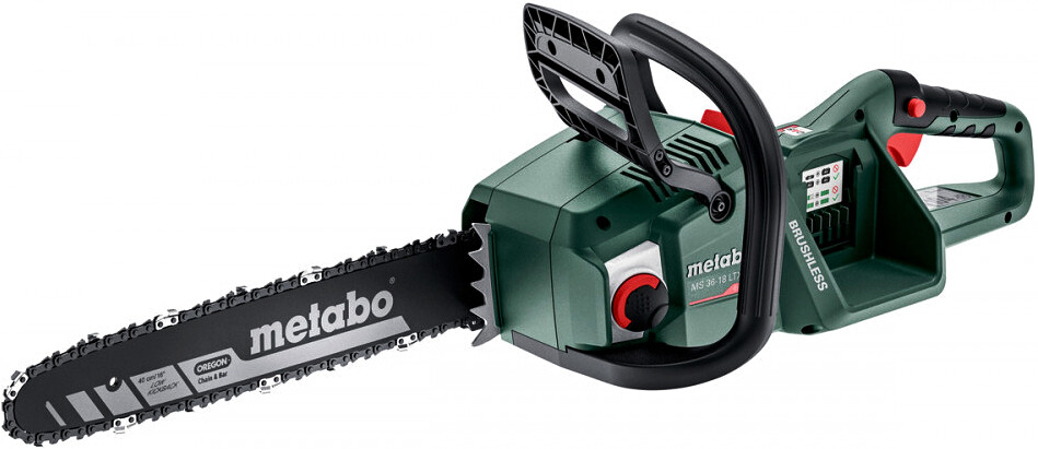 Levně METABO MS 36-18 LTX BL 40 (verze bez aku) 2x18V aku řetězová pila