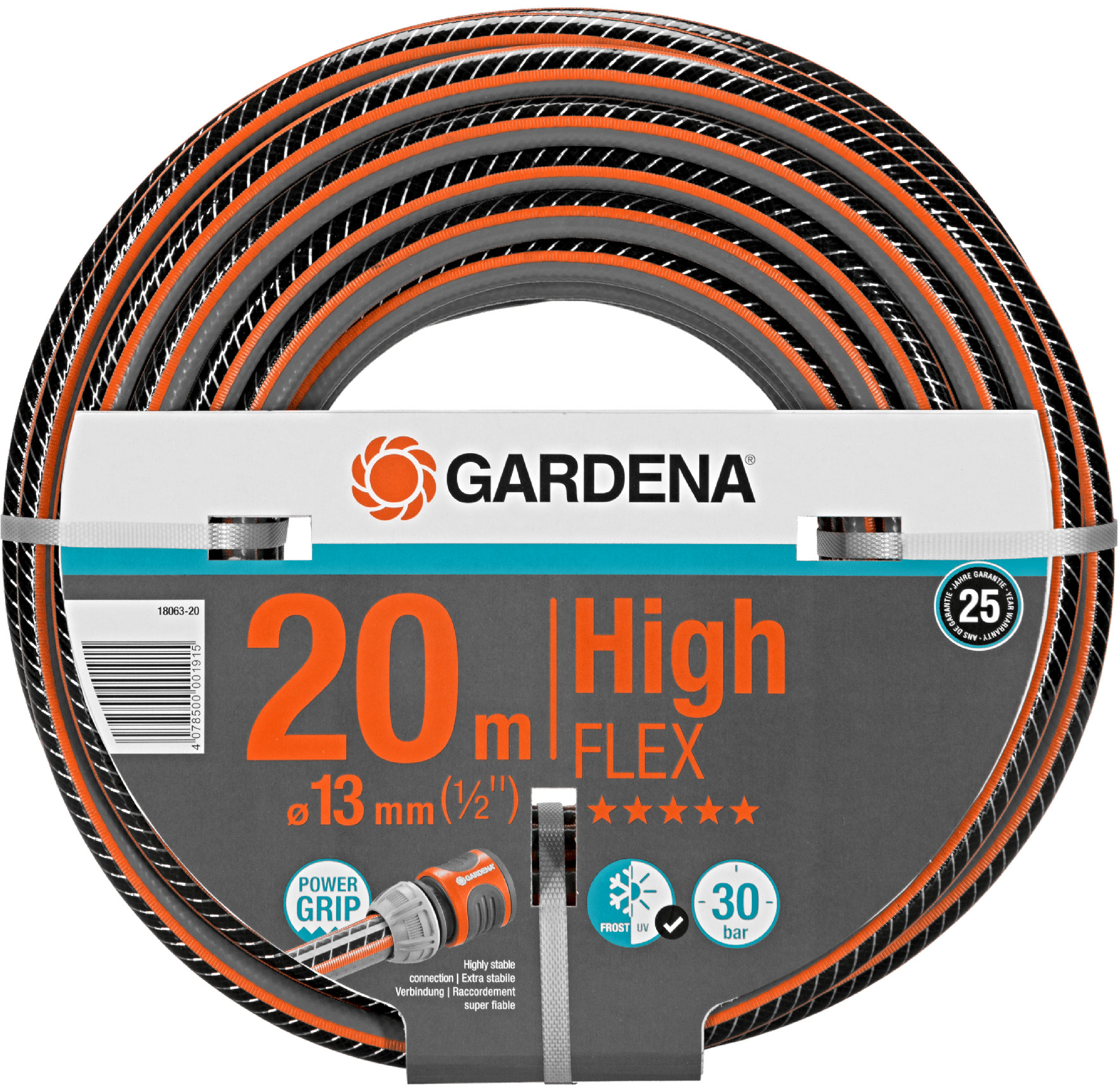 Levně GARDENA 18063-20 20m zahradní hadice HighFLEX Comfort 1/2" (13 mm)