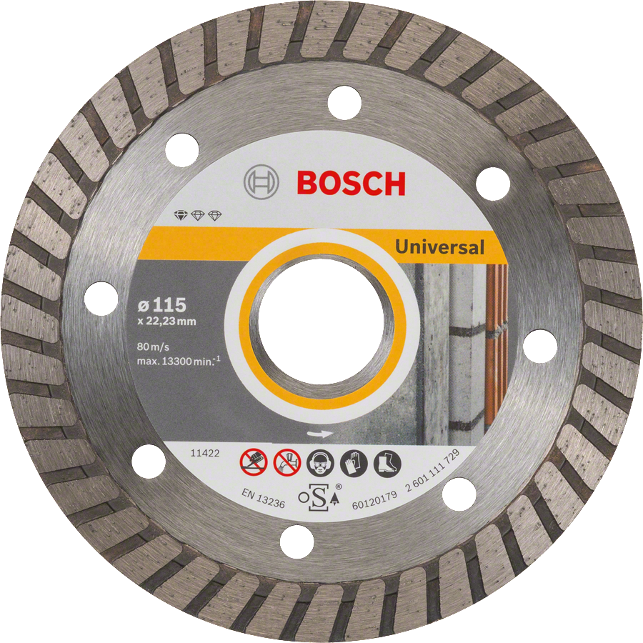 BOSCH 115x22,23mm DIA kotouč Professional for Universal Turbo (2 mm)