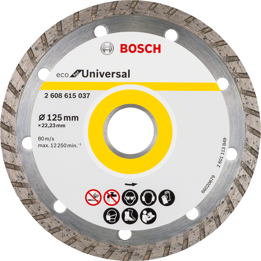 BOSCH DIA kotouč ECO for Universal Turbo 125x22.23mm (2.4 mm)