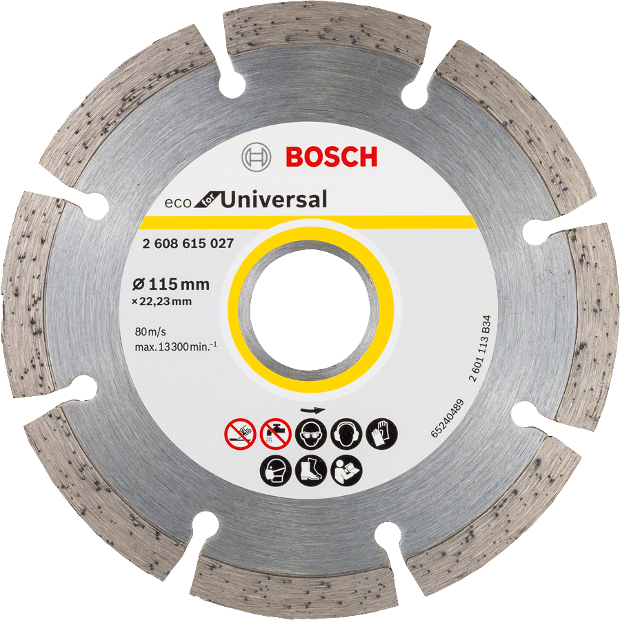 BOSCH 115x22,23mm DIA univerzální řezný kotouč ECO for Universal (2 mm)