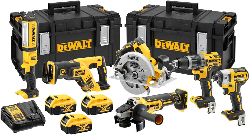 DeWALT DCK623P3 6dílná sada aku nářadí 18V/XR