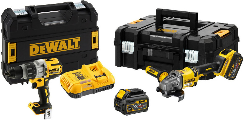 Levně DeWALT DCK2055T2T FlexVolt combo sada DCD996 + DCG414