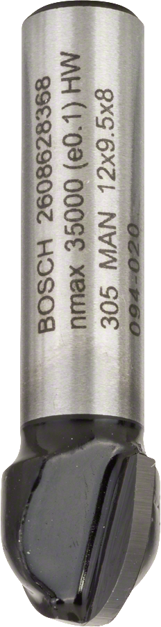 BOSCH žlábkovací fréza 8 mm 12-9,5-40